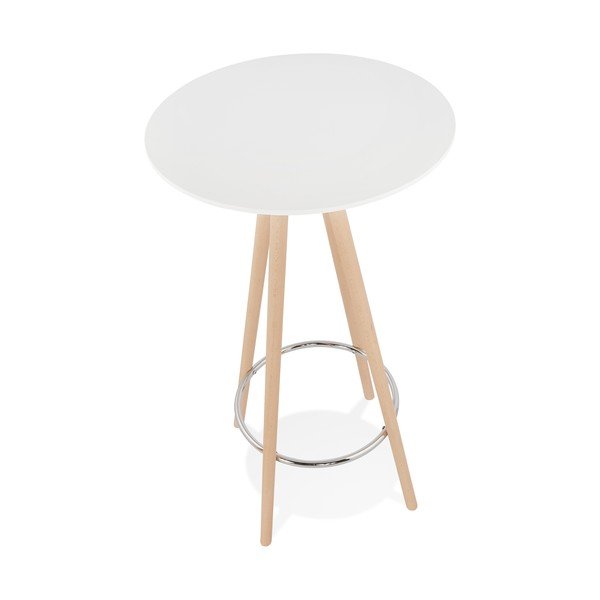 Debo fehér bárasztal, magasság 110 cm - Kokoon-image-2