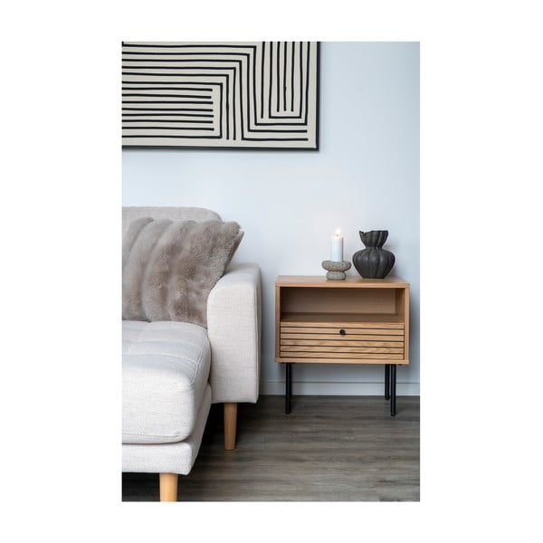 Műszőrme díszpárna 45x45 cm Galena – House Nordic-image-3