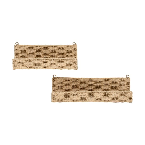 Natúr színű polc készlet 2 db-os 10 cm Treviso – House Nordic