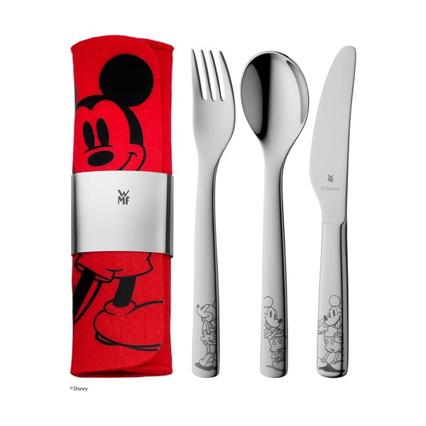 Mickey Mouse 3 db-os gyerek evőeszköz készlet - WMF
