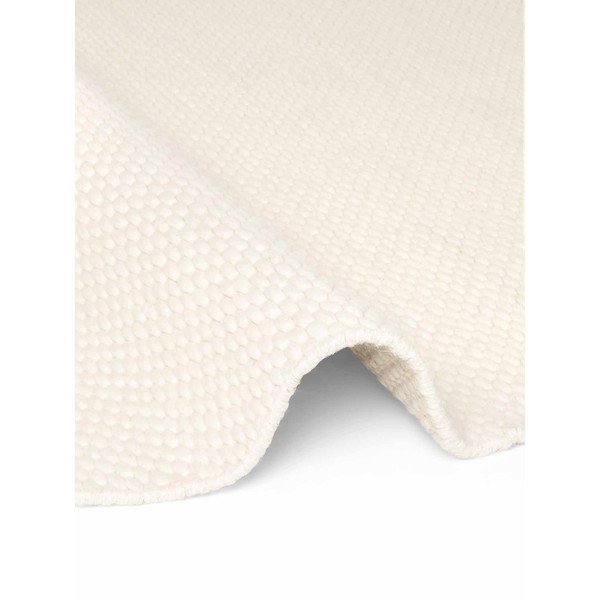 Krémszínű kézi szövésű gyapjú kerek szőnyeg ø 160 cm Lyon Beans – Elle Decoration-image-4