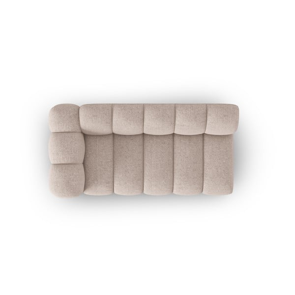 Bézs kanapé modul (bal oldali) Lupine – Micadoni Home-image-3