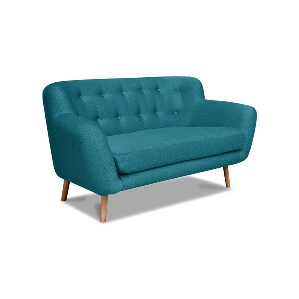 London türkizkék kanapé, 162 cm - Cosmopolitan design-image-2