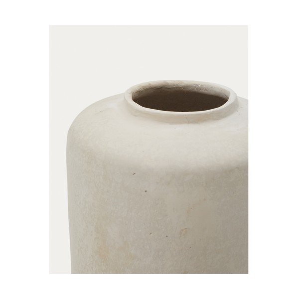 Krémszínű papírmasé magas váza (magasság 55 cm) Serina – Kave Home-image-3