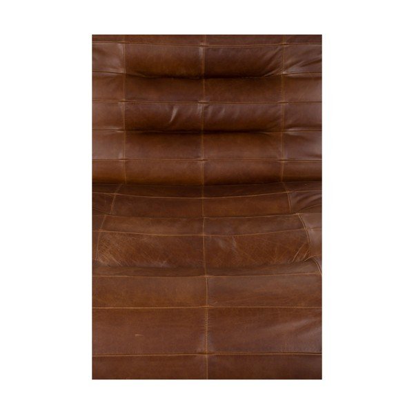 Barna bőr fotel Wyatt – Dutchbone-image-4
