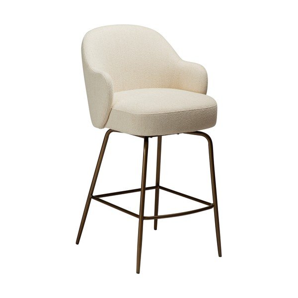 Bézs forgó bárszék (ülésmagasság 70 cm) Bae – DAN-FORM Denmark