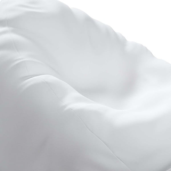 Fehér babzsákfotel Happiness - Yellow Tipi-image-1