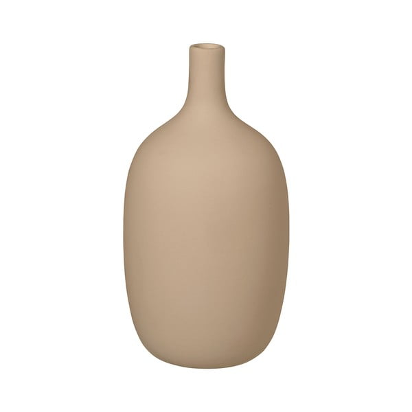 Nomad bézs kerámia váza, magasság 21 cm - Blomus