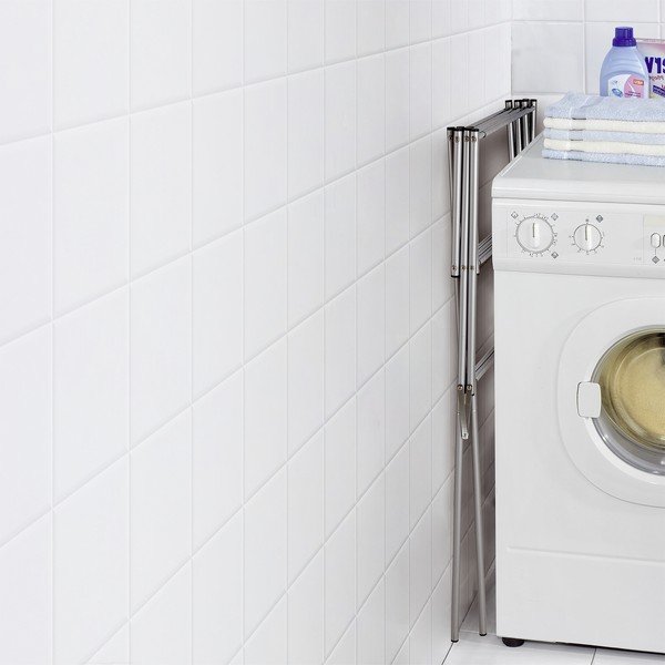 Fényes ezüstszínű ruhaszárító 8 m – Wenko-image-2