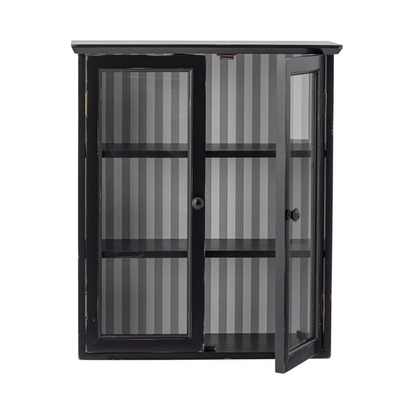 Fekete jegenyefenyő függő tálalószekrény 51,5x66,5x22,5 cm Hazem – Bloomingville-image-2