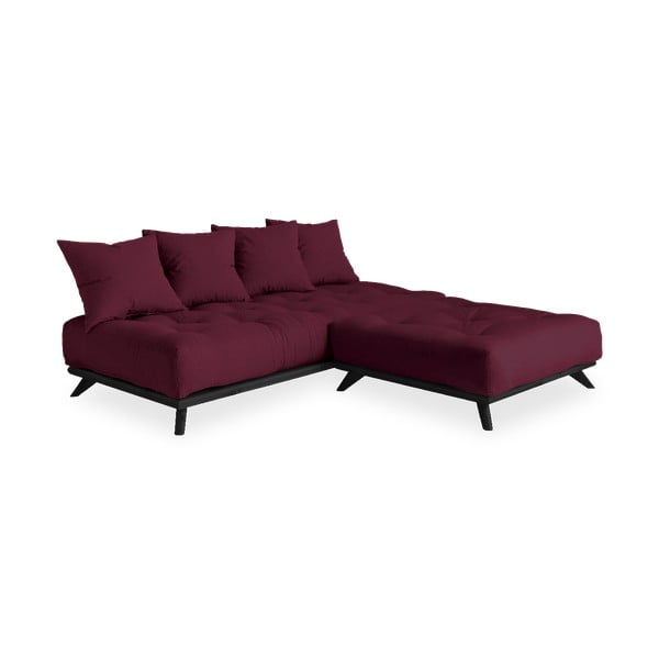 Senza Black/Bordeaux kanapé - Karup Design-image-3