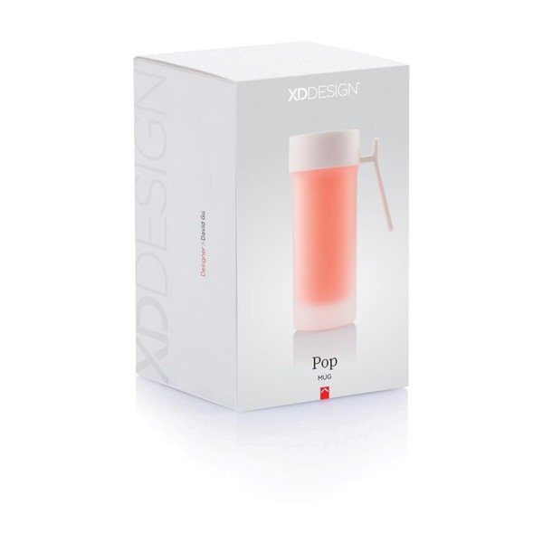 Pop narancssárga termo bögre, 275 ml - XD Design-image-1