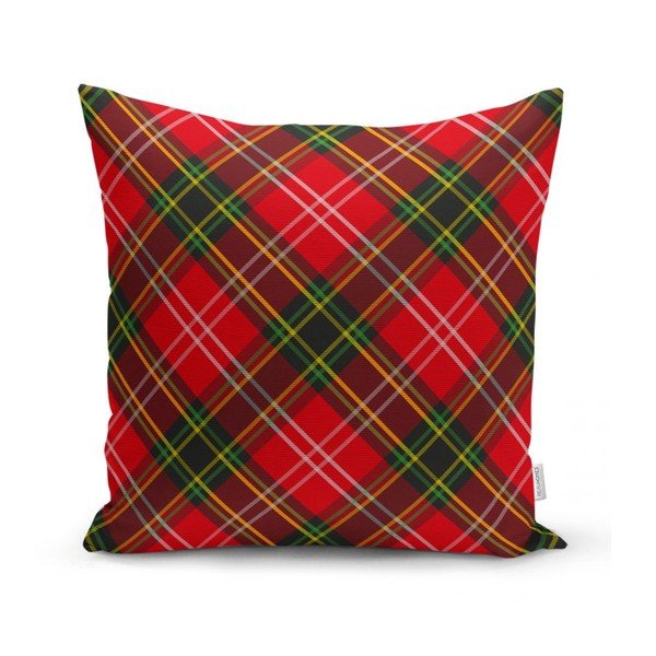 Nordic Knit 4 db karácsonyi párnahuzat és asztali futó szett - Minimalist Cushion Covers-image-1