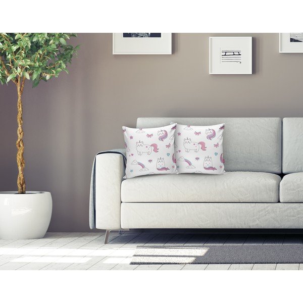 Catcik gyerek párnahuzat, 45 x 45 cm - Minimalist Cushion Covers-image-2