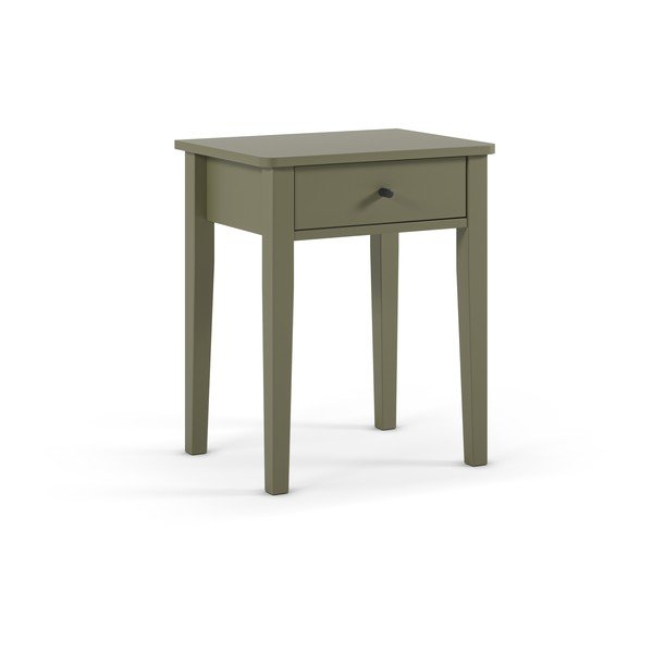 Zöld matt éjjeliszekrény Bart – Marckeric