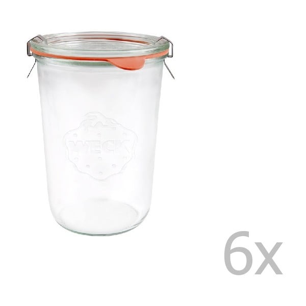 Sturz 6 db-os befőttes üveg készlet, 850 ml - Weck