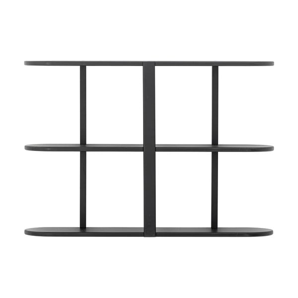 Fekete többszintes fali polc 80 cm Vicente – Bloomingville