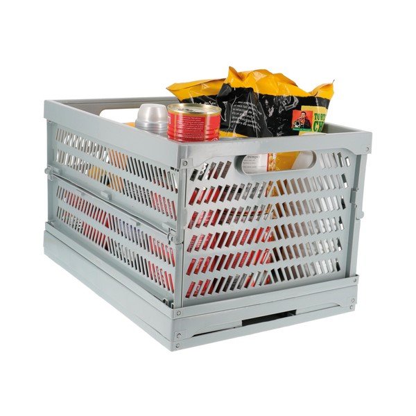 Caddie szürke összecsukható láda - Compactor-image-1