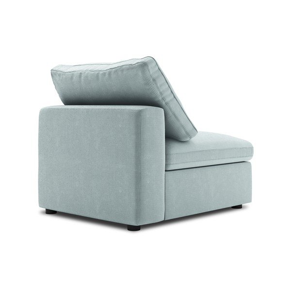 Galaxy világoskék középső rész moduláris kordbársony kanapéhoz - Windsor & Co Sofas-image-3
