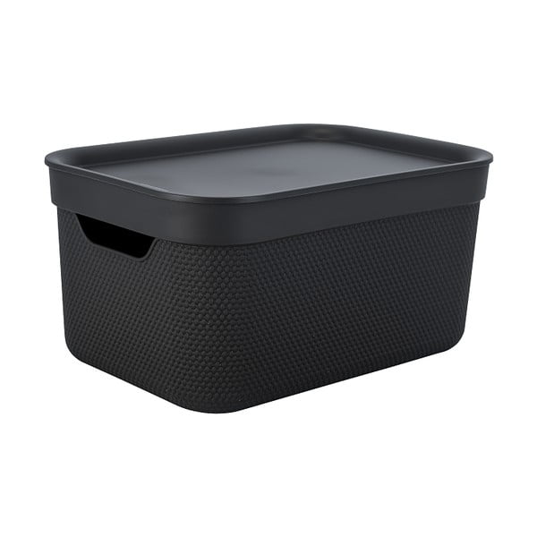 Műanyag tárolódoboz fedéllel Deco - Rotho-image-2