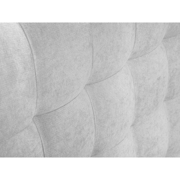 Világosszürke boxspring ágy tárolóhellyel 160x200 cm Jade – Mazzini Beds-image-1