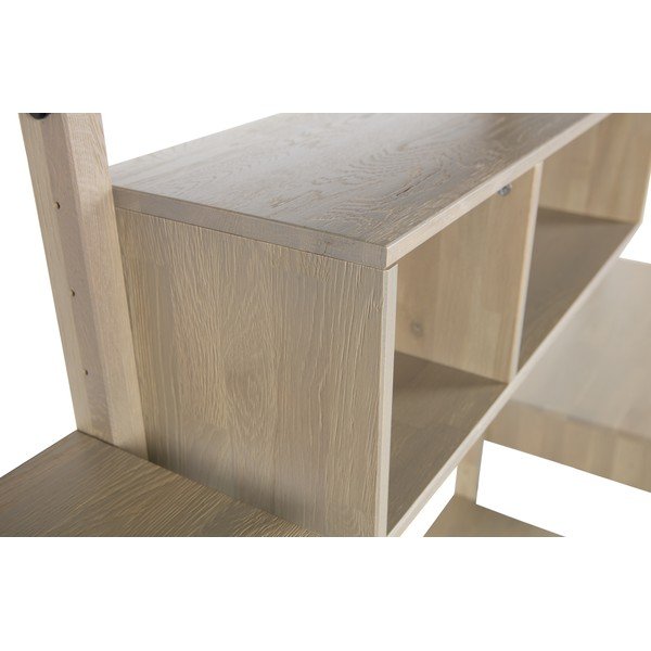 Gyan tölgyfa tartószerkezet fali polcrendszerhez - WOOOD-image-1