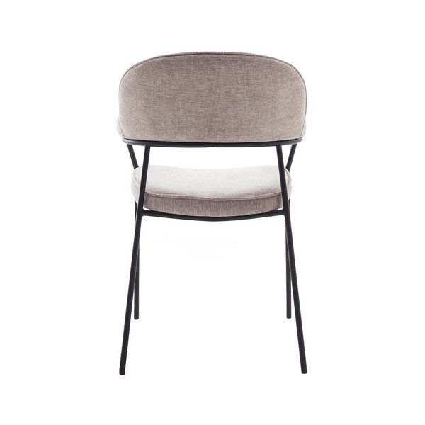 Bézs karfás étkezőszék Kindersley – Unique Furniture-image-4