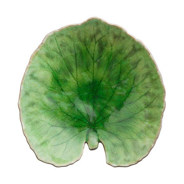 Riviera zöld agyagkerámia tál, 17 x 17,6 cm - Costa Nova