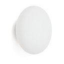 Fehér-fekete fali lámpa ø 26 cm Bamila – Kave Home