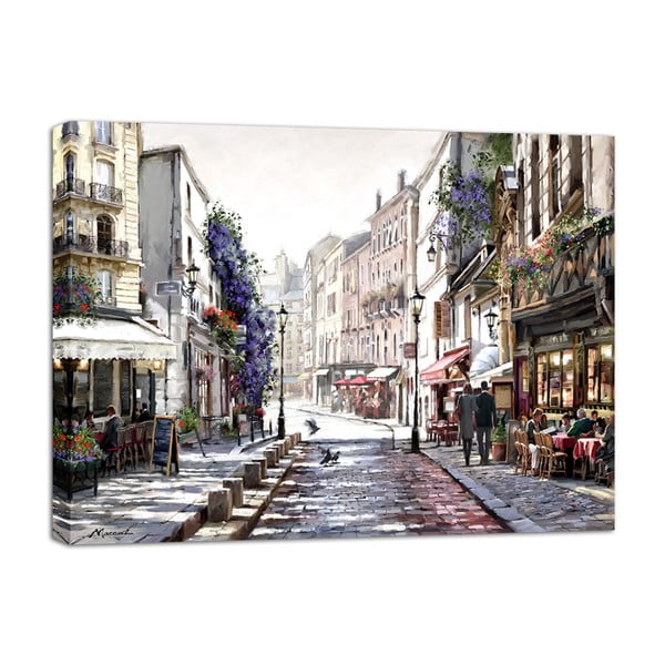 Canvas Watercolor Paris II fali kép, 75 x 100 cm - Styler
