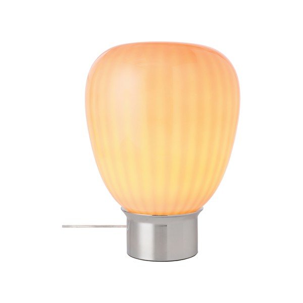 Rózsaszín-fényes ezüstszínű üveg asztali lámpa (magasság 34 cm) Balloon – Ellos Home-image-4