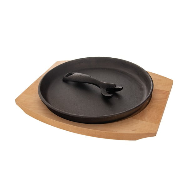 Grill öntöttvas serpenyő levehető nyéllel ø 22 cm LITINA – Orion-image-3