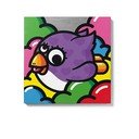 Volant Violette beton fali kép, 50 x 50 cm - Lyon Béton