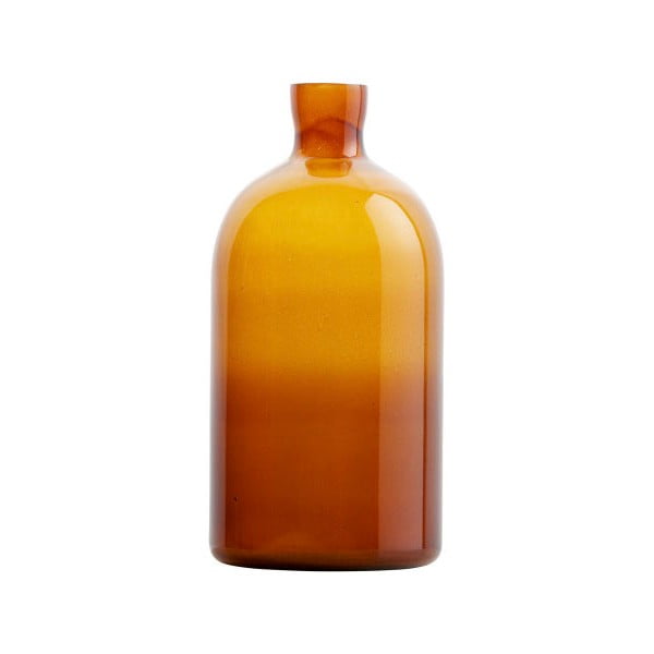 Chemistry sötét narancssárga üveg váza, magasság 30 cm - BePureHome