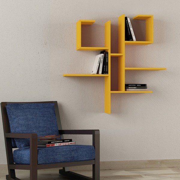 Research sárga fali polc - Homitis-image-1