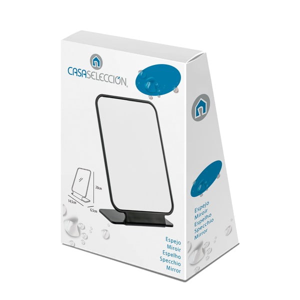 Kozmetikai tükör 14,5x18,5 cm - Casa Selección-image-4