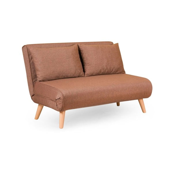 Barna kinyitható kanapé 120 cm Folde – Artie