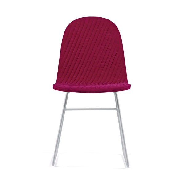 Mannequin V Stripe rózsaszín szék fém lábakkal - Iker