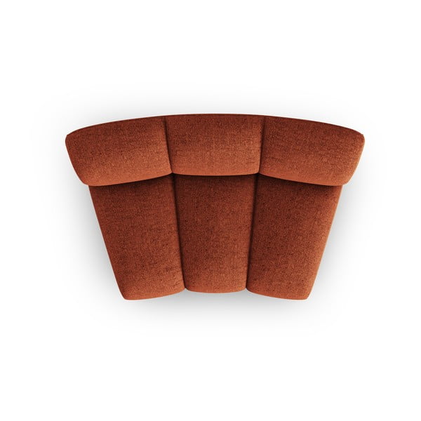 Téglavörös kanapé modul (középső rész) Lupine – Micadoni Home-image-2