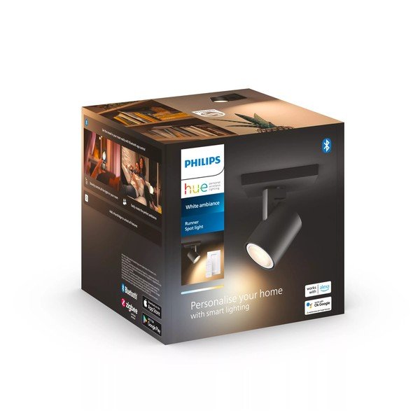 Okos fali lámpa GU10, 5 W Runner – Philips Hue-image-3