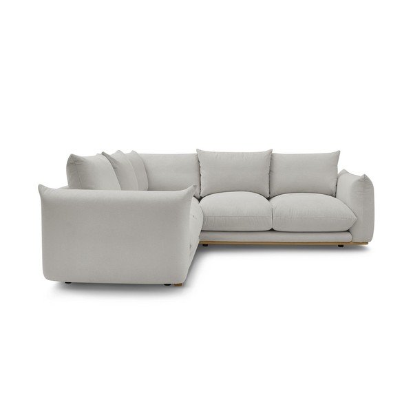 Világosszürke sarokkanapé Ernest – Bobochic Paris-image-3