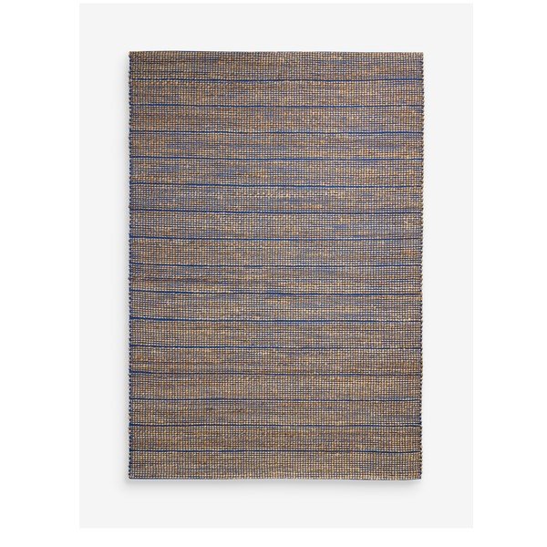 Kék kézi szövésű jutakeverék szőnyeg 120x170 cm Hurley – MADE