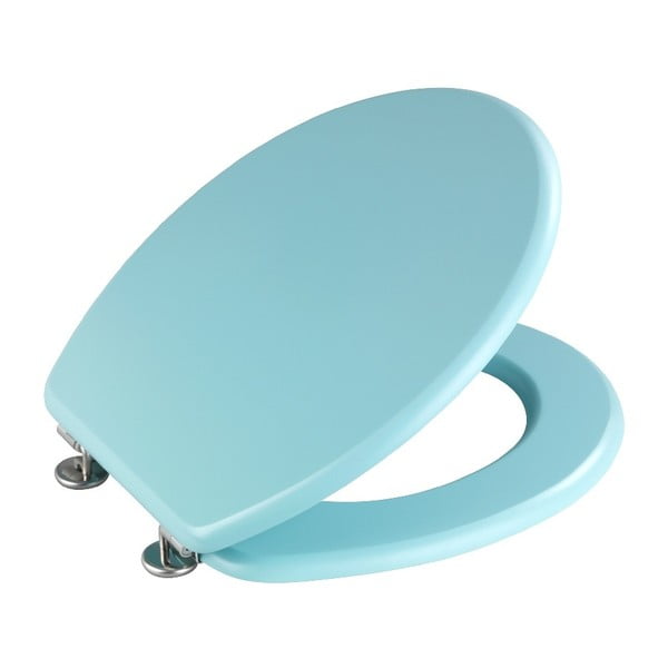 Prima Light Blue világoskék WC-ülőke, 41 x 37 cm - Wenko-image-2