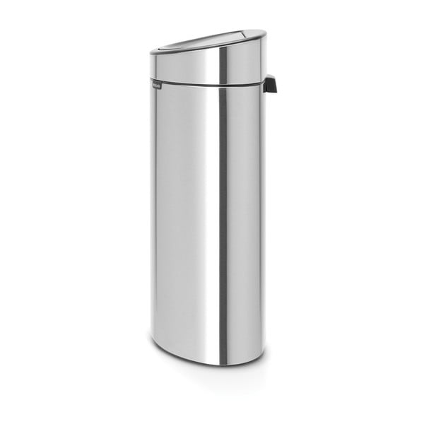 Matt ezüstszínű acél érintésre nyíló szemetes 40 l Touch Bin – Brabantia-image-2