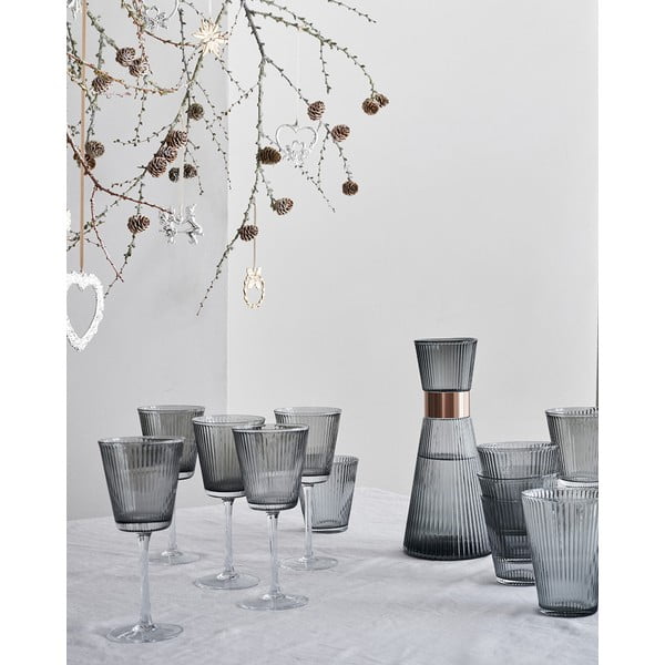 Szürke üveg kancsó 1 l Grand Cru Nouveau – Rosendahl-image-2