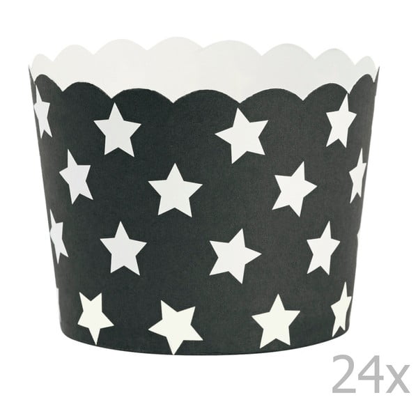 Stars papír sütőforma, 24 db - Miss Étoile