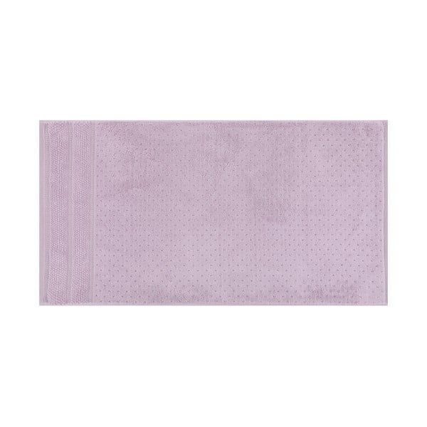 Arella 2 db-os lila pamut törölköző szett, 50 x 90 cm - Foutastic-image-4