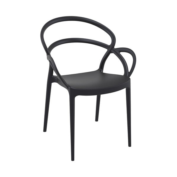 Mila 4 db feketés szürke kerti szék - Resol
