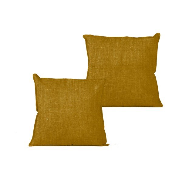 Mustard mustársárga párna, 45 x 45 cm - Really Nice Things -image-2