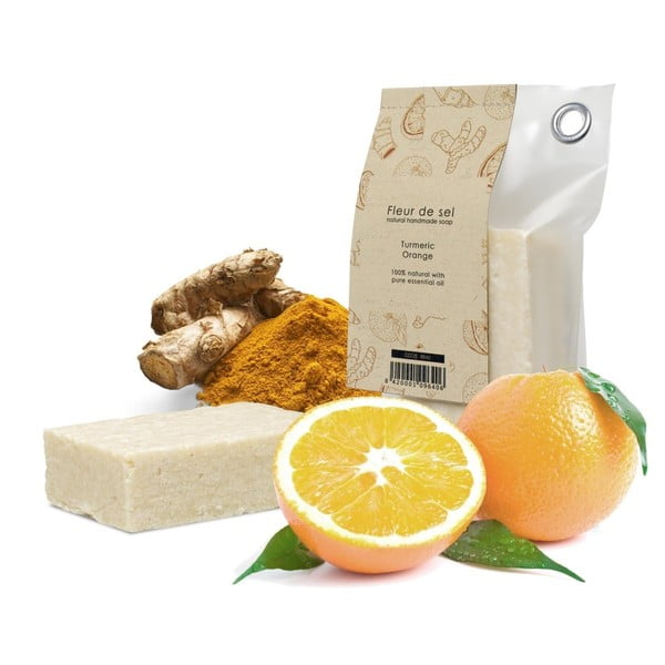 Természetes szappan narancs és kurkuma illattal - HF Living